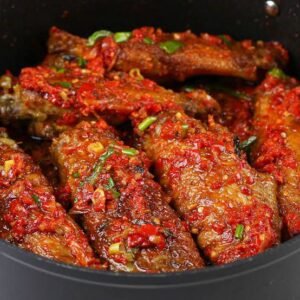 Peppered Turkey wings